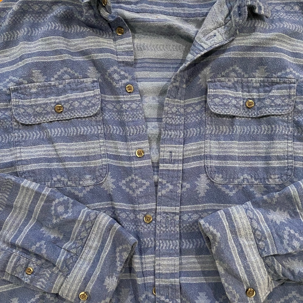 Printed button up - Picture 3 of 3